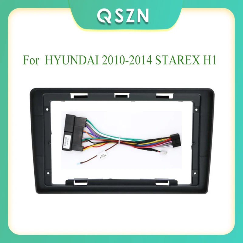

Автомобильный радиоприемник 2 Din, облицовочная панель, рамка, CD, DVD, Dash, аудио, интерьер для HYUNDAI 2010-2014 STAREX/ H1