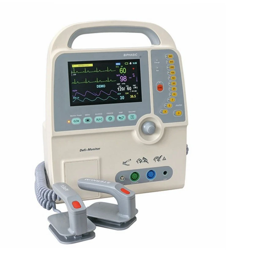 

Portable Cardiac - Monitor Professional Heart Shock Device with ECG monitor