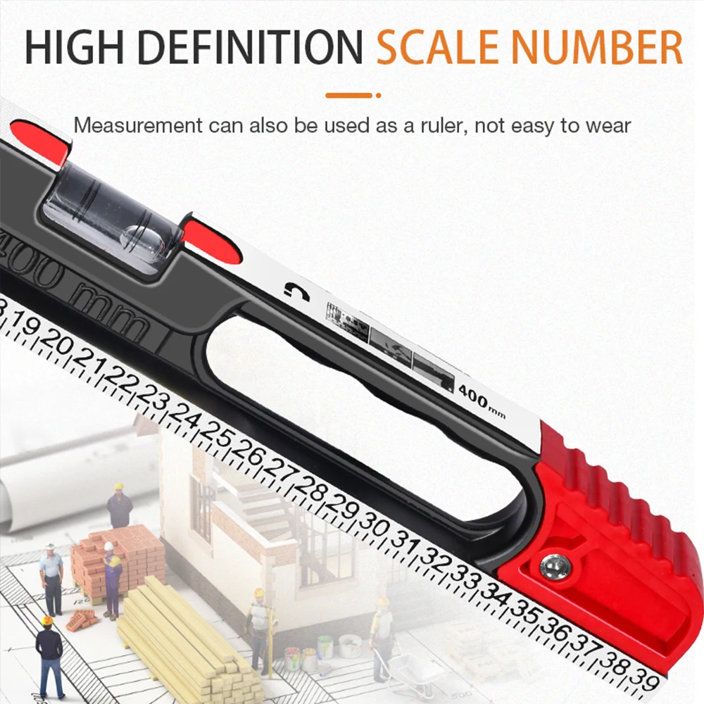 Инклинометр магнитный 400/600 мм точный спиртовой уровень