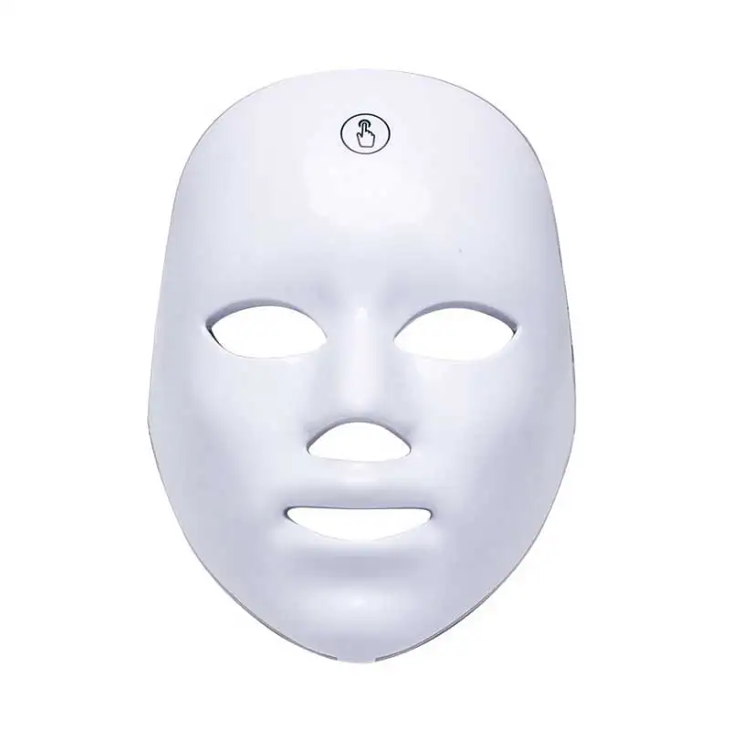 Световая маска для ухода за кожей LED 7 Цветов Фотонное омоложение Антивозрастная Маска от Морщин на Лице Фотодинамический Опыт
