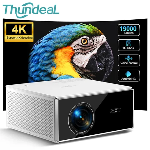 Проектор ThundeaL TDA7W Full HD 1080P  для домашнего кинотеатра