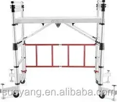 Подъемная Мобильная телескопическая алюминиевая башня