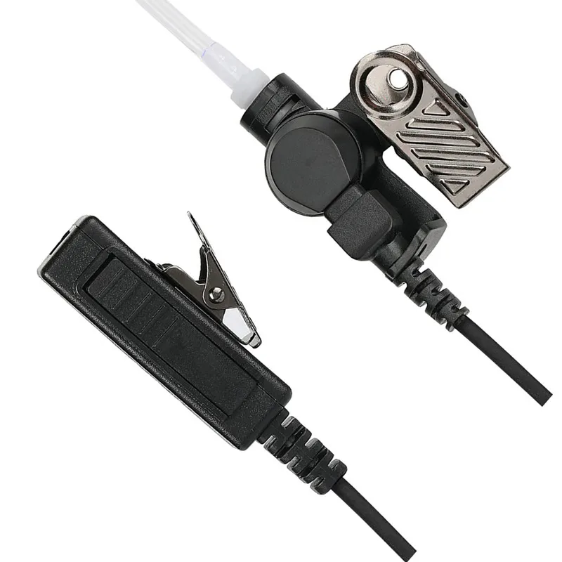 RISENKE Two Way Radio Headset for Motorola SL1K,SL1M,SL300,SL500,SL4000,SL4010,SL8550,SL8050 Walkie Talkie Earpiece with Mic PTT