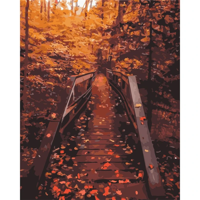 

No.649 Painting By Numbers DIY Oil Coloring Paint By Numbers Set Gift Drawing By Numbers Canvas Decor New Arrivals