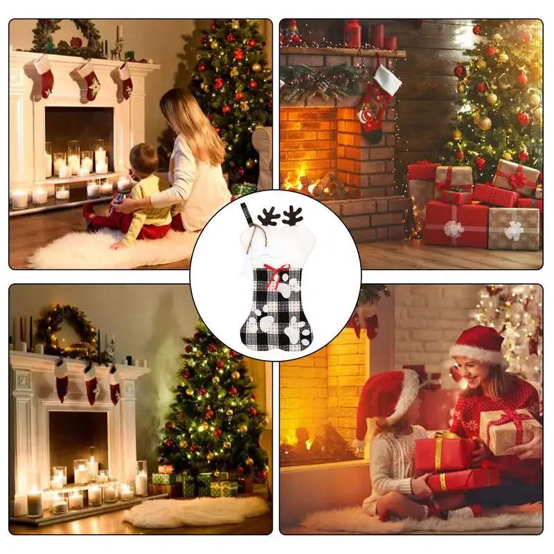 Рождественские чулки рождественские носки с героями мультфильмов большие