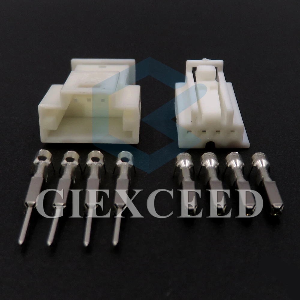 

4-контактный разъем для кабеля переменного тока A0385451228, автомобильный разъем для атмосферной лампы 2-929170-4 2-929170-1