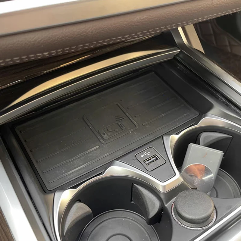 Автомобильное беспроводное зарядное устройство 15 Вт для телефона держатель