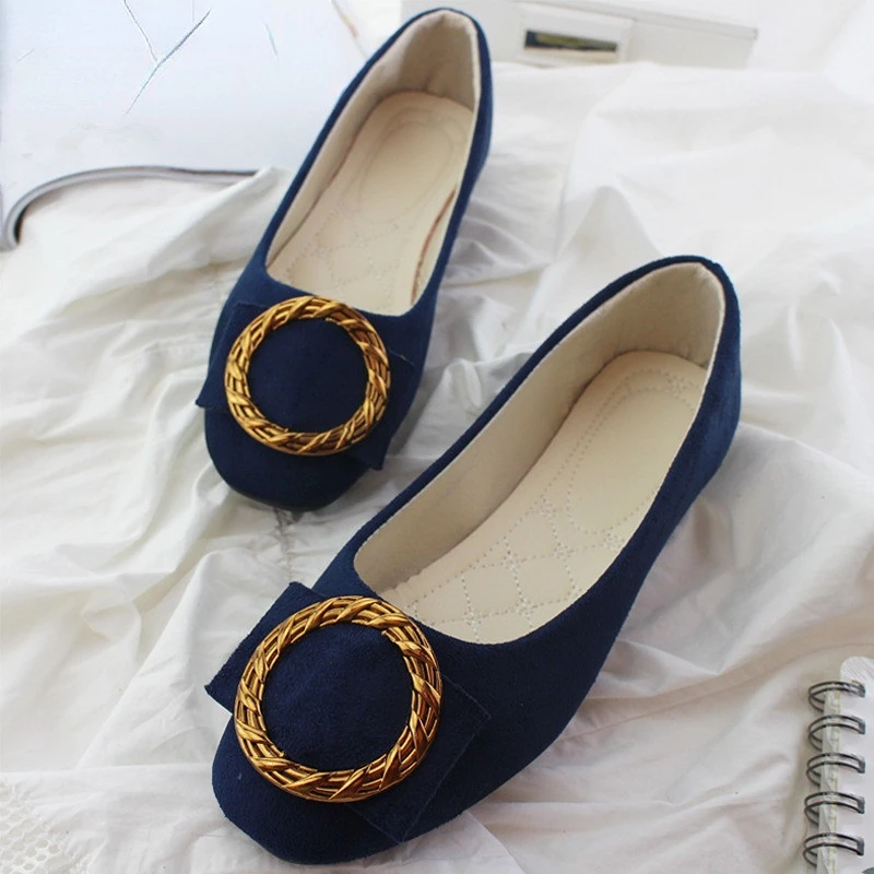 

Big Size Women Flats Candy Color Shoes Woman Summer Fashion Shallow Sweet Flat Casual Shoes Women Plus Size 35-42