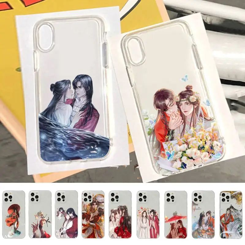 

Yinuoda Chinese style Tian Guan Ci Fu Phone Case for iPhone 11 12 13 mini pro XS MAX 8 7 6 6S Plus X 5S SE 2020 XR cover