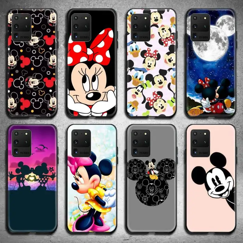 

Mickey Mouse Cute Phone Case For Samsung Galaxy S22 S21 Plus Ultra S20 FE S9 plus S10 5G lite 2020