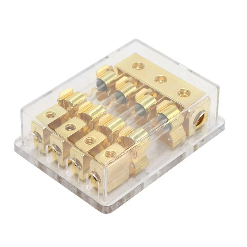 PSF-AGU20 4-полосный держатель предохранителя AGU распределительная коробка на 4