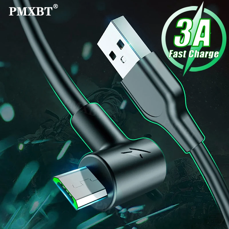 

Micro USB Cable Fast Charging For Samsung Galaxy S7 S6 Xiaomi Redmi Note 5 Huawei Redmi Android Phone Cable 3A Micro USB charger