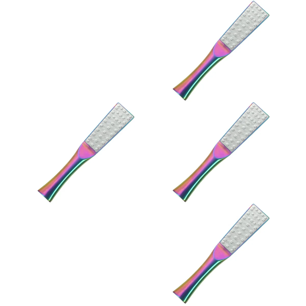 

4pcs Metal Foot File Double Sided Calluses Remover Foot File Dead Skin Remover