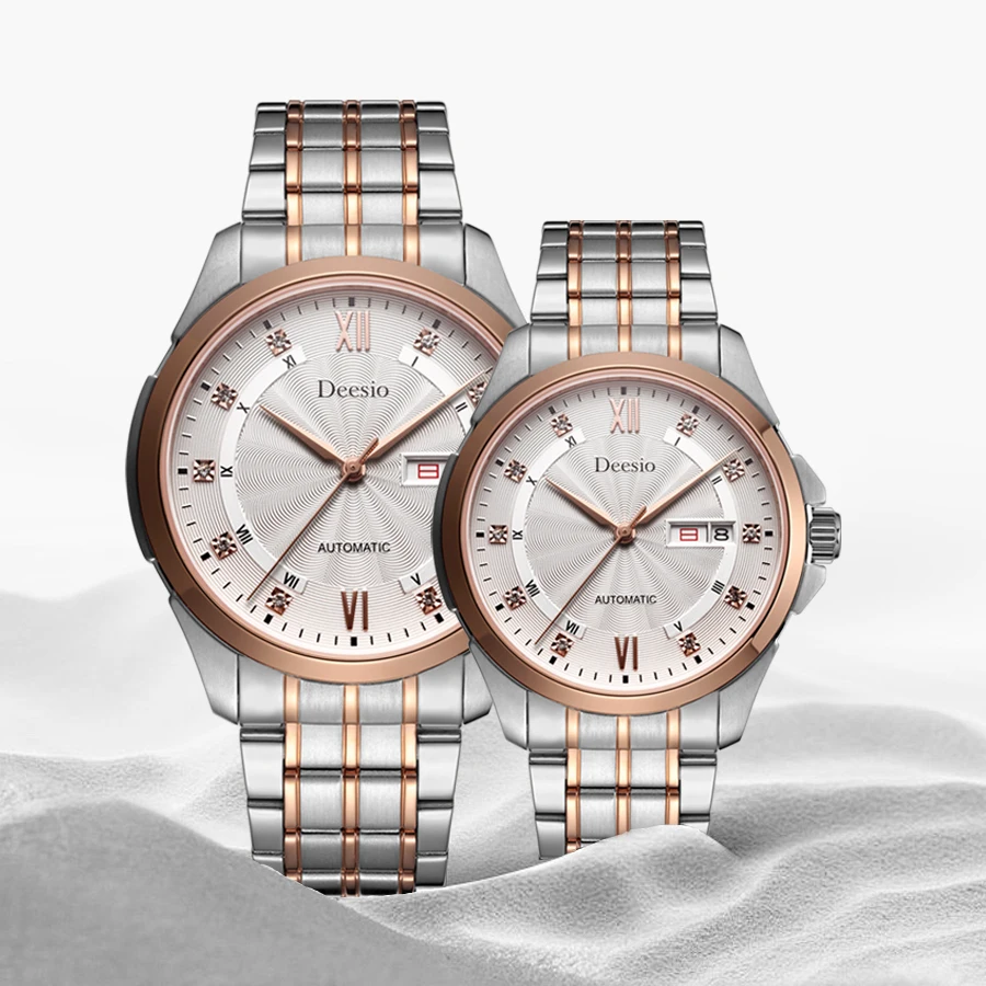 Мужские механические наручные часы Deesio классический деловой стиль