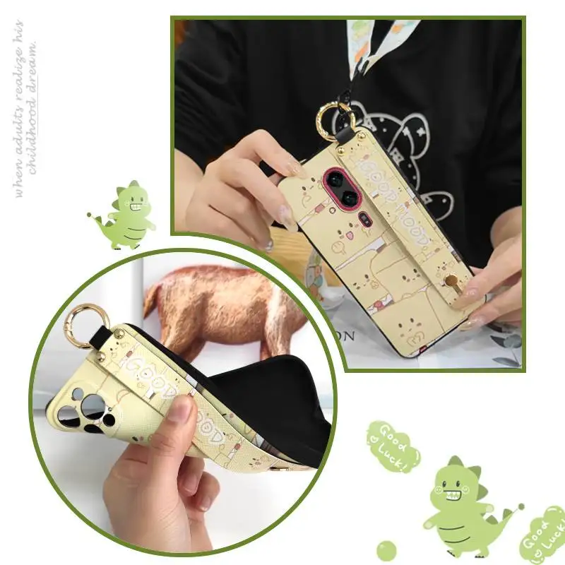 Милый пылезащитный чехол для телефона Fujitsu Arrows F-53E/Rakuraku противоударный держатель