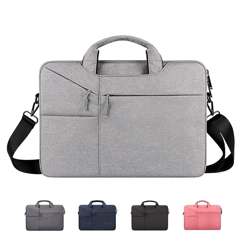 Laptop Bag 13.3 14 15.6 inch Waterproof Notebook Case Sleeve For Macbook Air Pro 13 15 Computer Shoulder Handbag Briefcase Bag