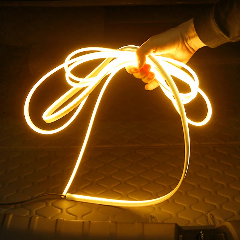 Для Byd Atto 3 Ev Yuan Plus 2022 2023 Accesory багажник Освещение Atto3 задняя дверь Интерьер