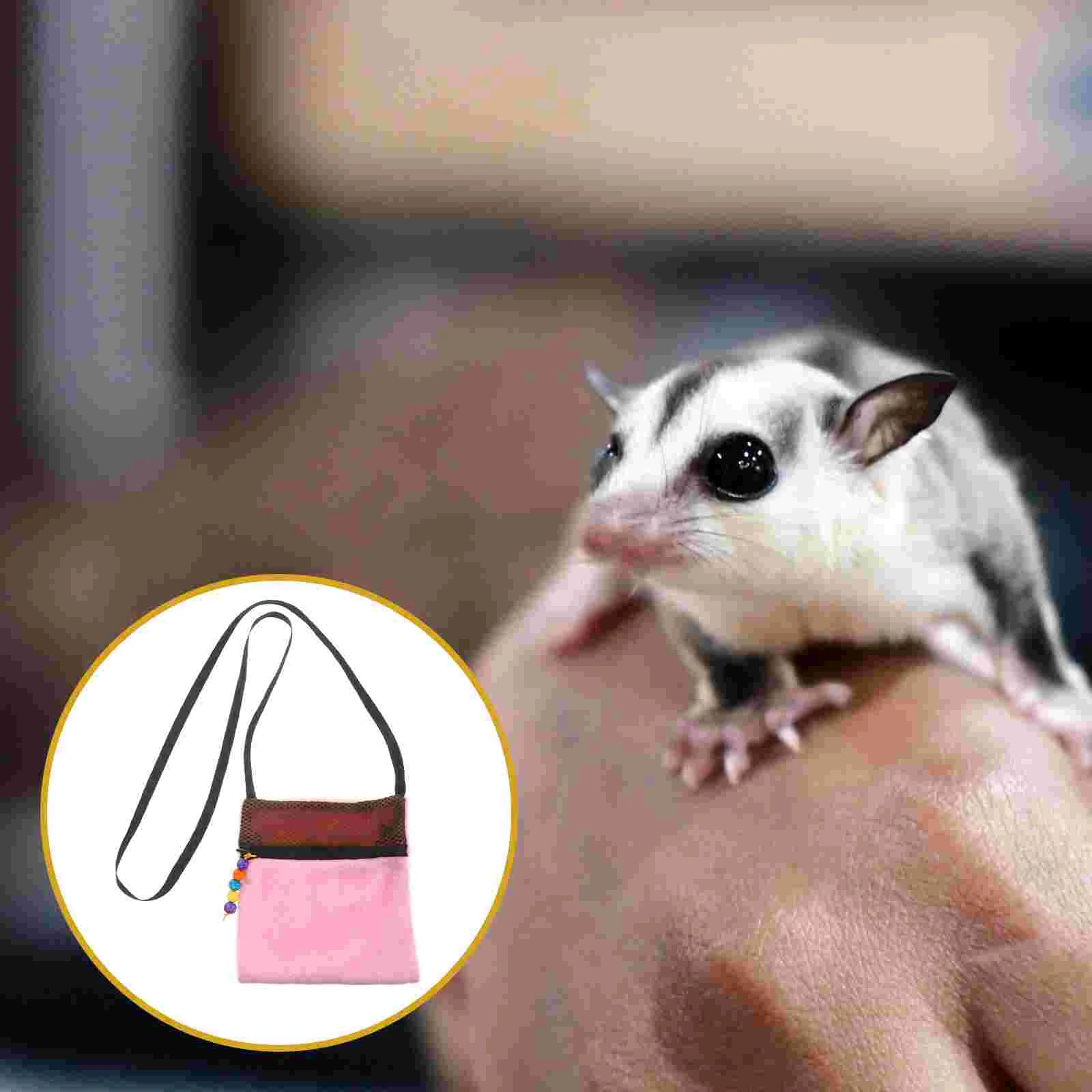

Pet Bag Hamster Outdoor Carriers Accessory Coffee Camping Pets Rat Cotton Guinea Handbag