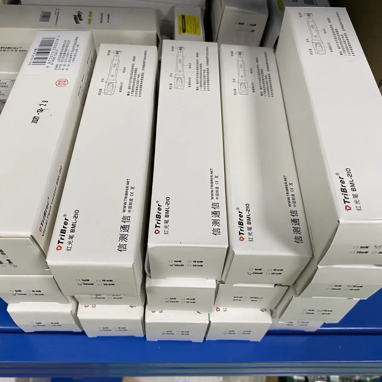 TriBrer BML210  20KM   VFL Fiber Optic Visual Fault Detector Pen  20MW  Visual Fault Locator Original Free Shipping