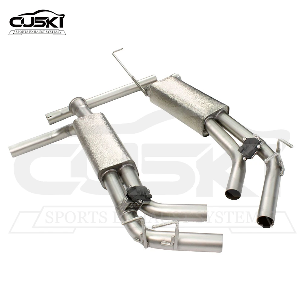 Выхлопная труба Catback для Mercedes Benz G350 W464 2020-2023 G350D выхлопная из нержавеющей стали 4