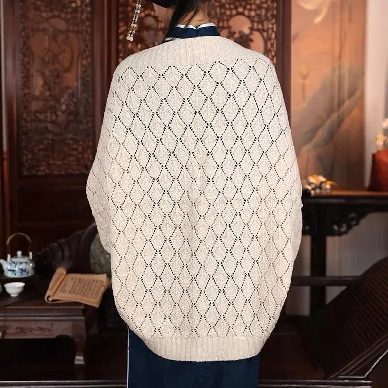 Элегантные осенне-зимние шарфы-пончо от Outdated Женская универсальная вязаная