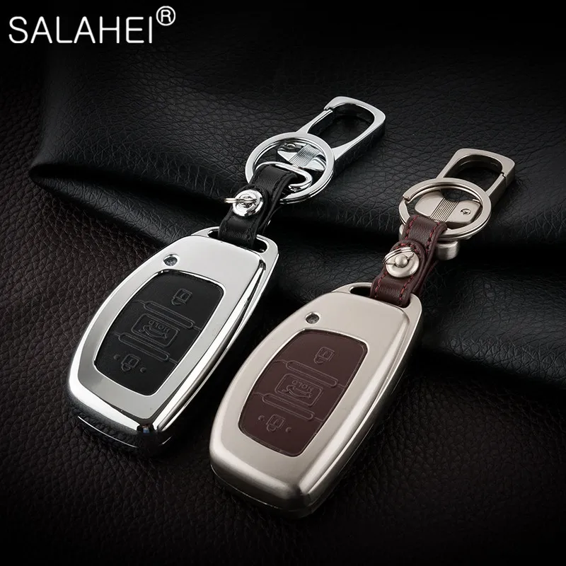 

Zinc Alloy Car Key Case for Hyundai Solaris Accent Ix25 Creta 2020 Elantra Ix35 Tucson 2019 Verna 2021 I10 I20 I40 Accessories