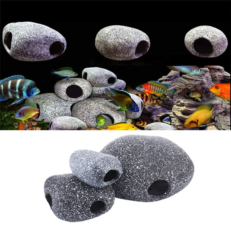 

Seabream Three Lakes fish tank aquarium stone cave view cichlid family with fish tank ornaments for landscaping