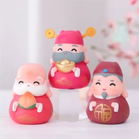 fu yuanbao figurine fairy home decoration accessories chinese traditions car home furniture resin craft