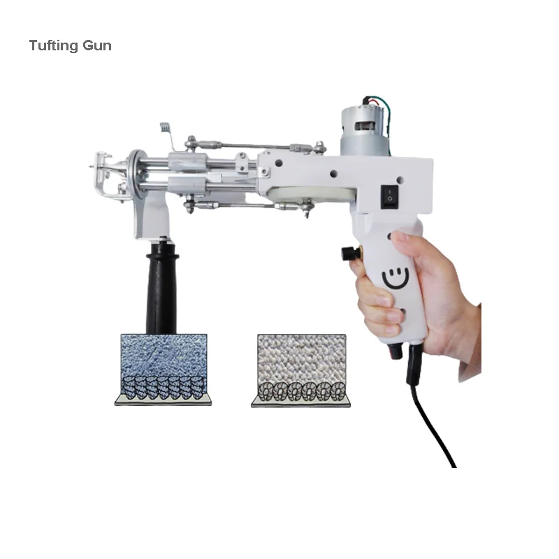 

Пистолет для туфтинга 2 в 1, инструменты для самостоятельной сборки, Электрический коврик, плетение, вязание, ручка для туфтинга, плетение, флокирование, машина для ковровых покрытий