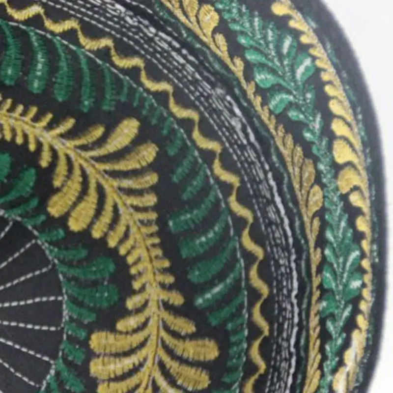 Мусульманская шляпа для мальчиков круглый головной убор с вышивкой молитва в