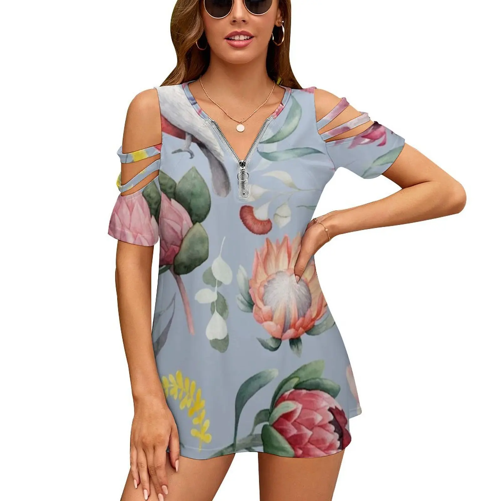 Botanica Australis Модная женская футболка с принтом для девочек Harajuku Топы и футболки