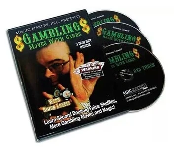 

Simon Lovell Gambling Moves With Cards 1-3-Magic Tricks