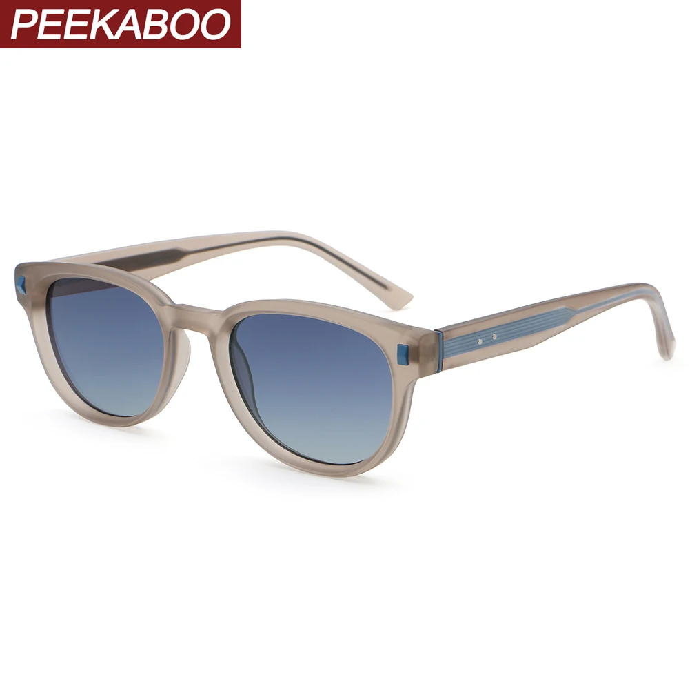 Фото Модные солнцезащитные очки Peekaboo UV400 для женщин и мужчин, синие, коричневые, черные, в квадратной оправе, для мужчин и женщин, модные, декоративные, унисекс