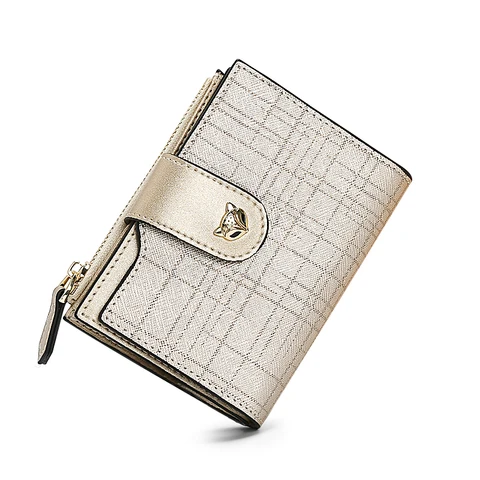 FOXER 2025 новые женские короткие кошельки из воловьей кожи, женский клатч, кошелек для карт, модный женский складной противоугонный кошелек для денег