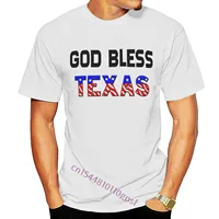 T Shirt God Bless Texas Men T Shirts Fashion 2021 Men Harajuku Hip Hop Brand Mens Tees