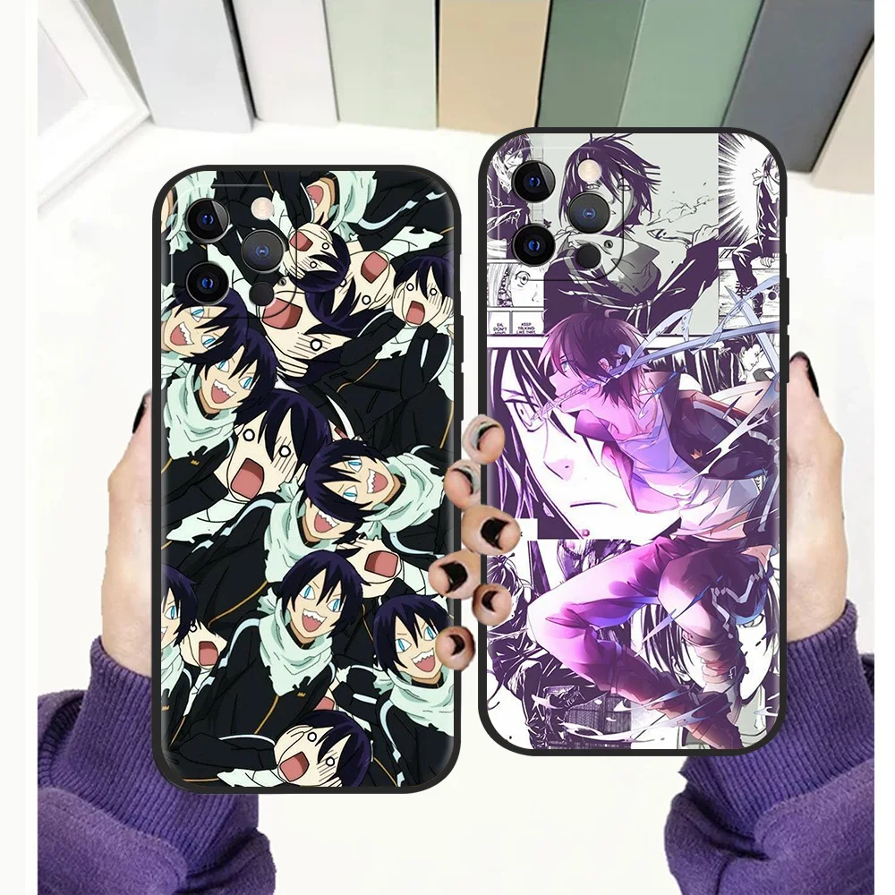 

Japanese Yato Noragami Shockproof TPU For iPhone 13 12 11 Pro Max 8 7 Plus SE 2020 Case Soft Cover For iPhone X XR XS Max Shell