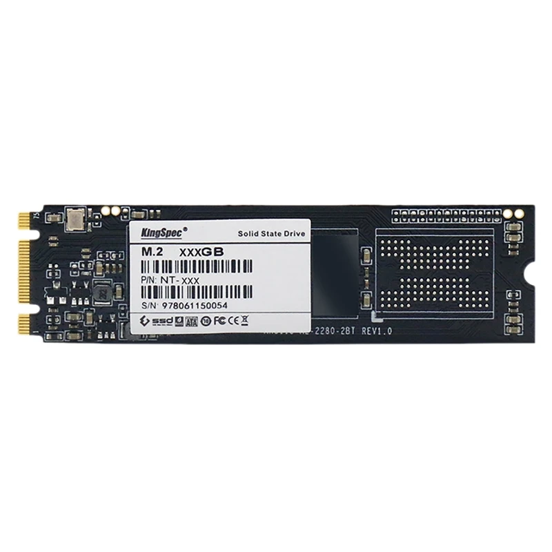 

Kingspec M.2 SSD M.2 NGFF 2280 SATA III 6 ГБ/сек. Внутренний твердотельный накопитель для ПК, настольного ПК, ноутбука, внутренний жесткий диск HDD