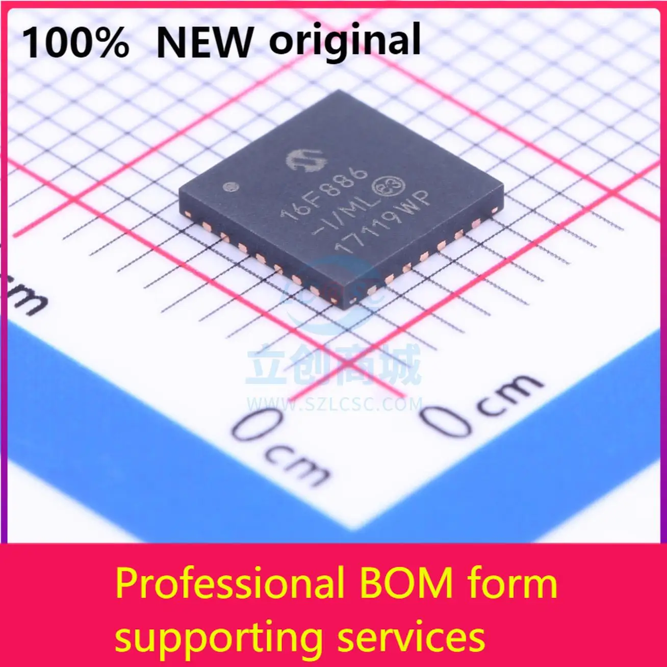 

PIC16F886-I/ML PIC16F886-I/MLNew original IC chip 100% original