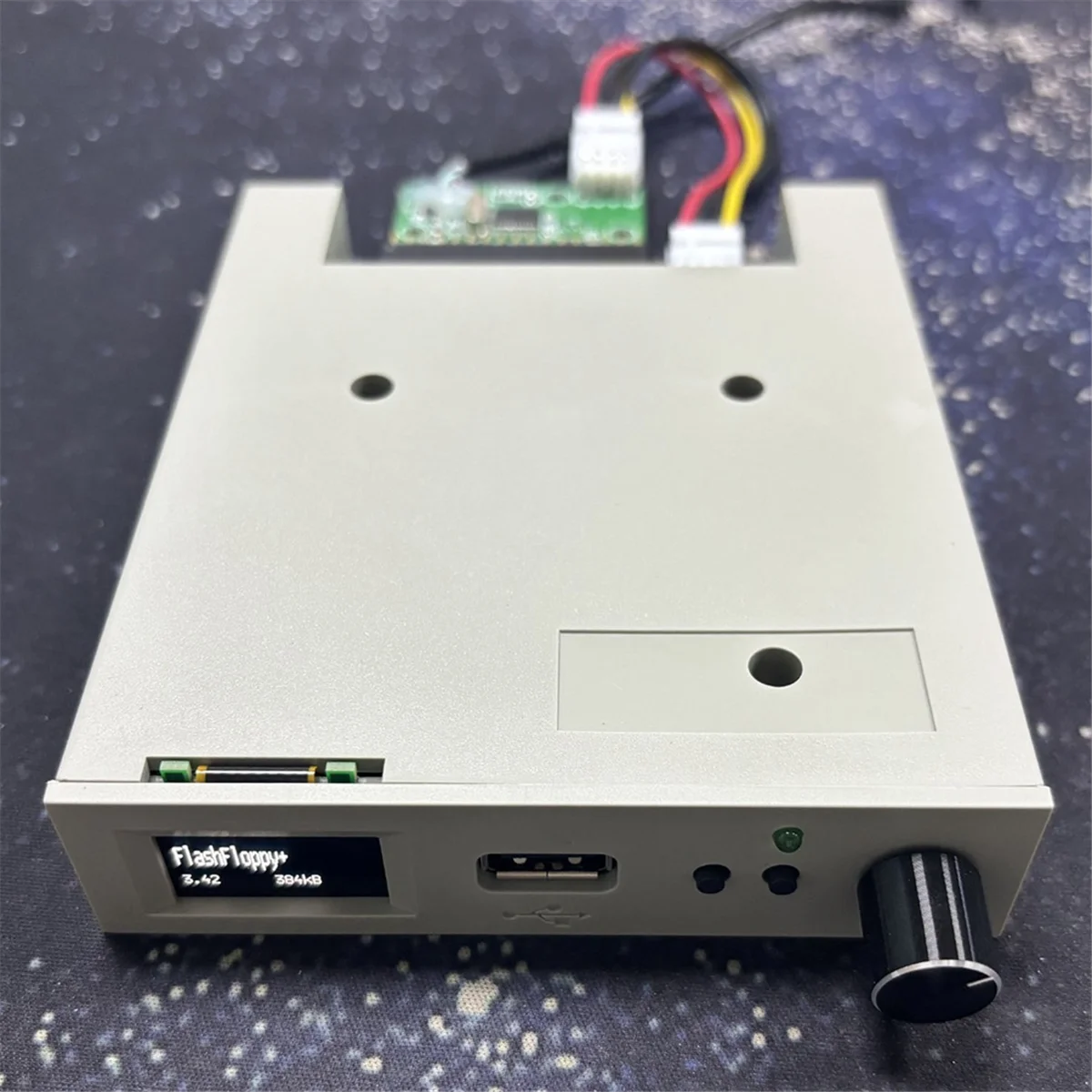 Фото A40I SFRM44-U100LQD-435 Эмулятор гибкого дисковода с OLED-экраном и поворотным энкодером OLED-флеш-дисковым приводом №5