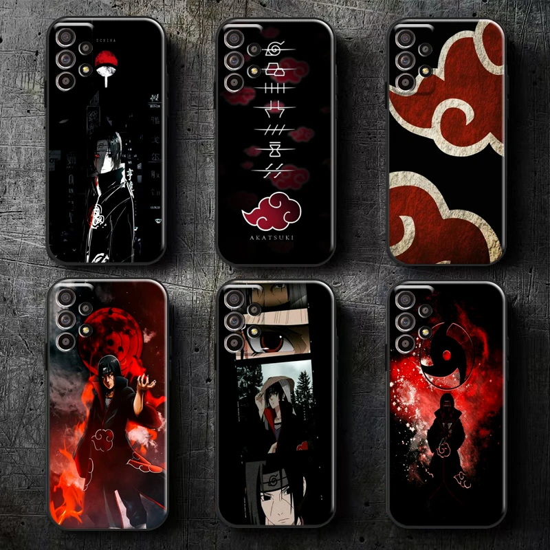 

Akatsuki Uchiha Itachi Naruto Phone Case For Samsung Galaxy A11 M11 A12 M12 A21 A21S A22 A31 A32 A51 A52 A70 A71 A72 5G TPU