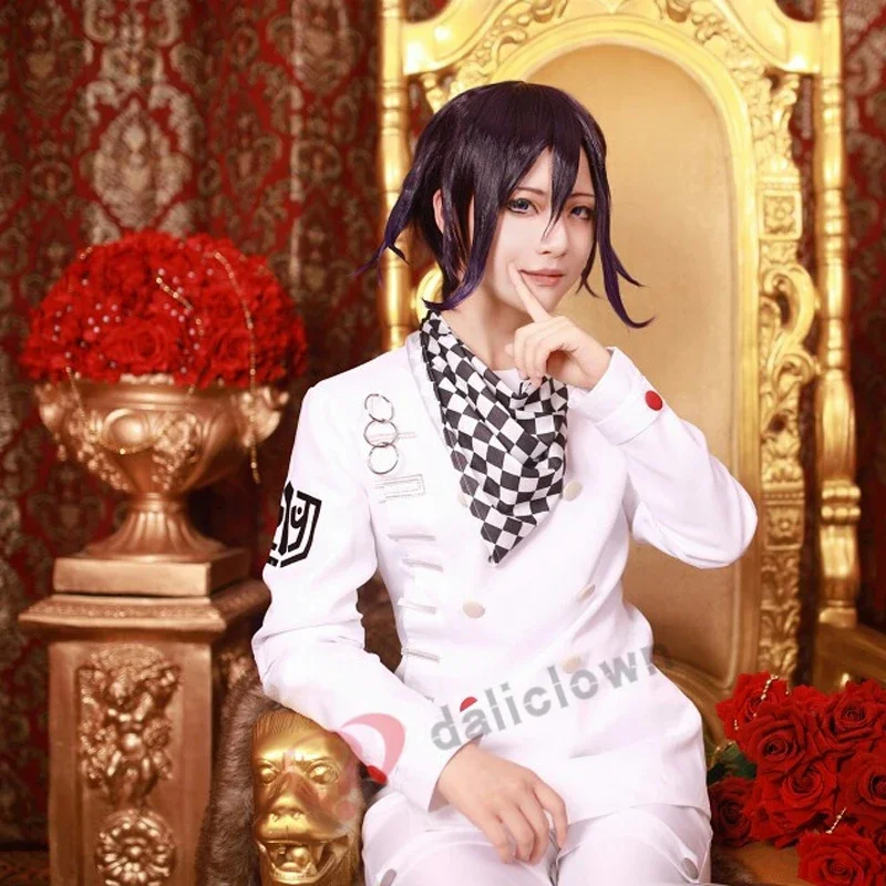 Костюм для косплея Danganronpa V3 Kokichi Ouma женская школьная форма костюм одежда парик