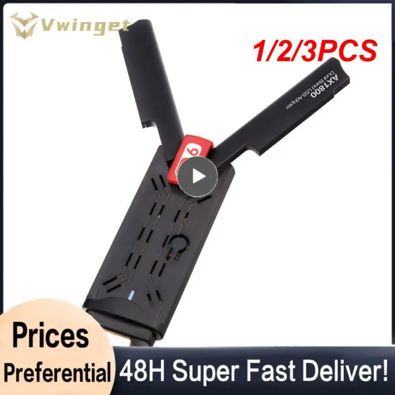 

1/2/3PCS WiFi 6 USB Adapter 1800Mbps 5Ghz/2.4GHz USB3.0 Wireless -Fi Dongle Network Card 802.11ax Adapter Free Driver For