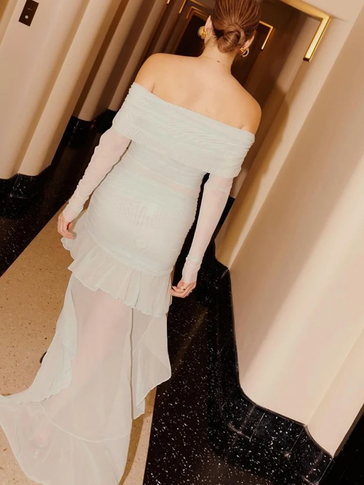 Женское платье-макси JULISSA MO синее