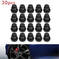 20 pcs black lug nut covers cap fit for chevrolet s10 blazer gmc sonoma car accessories high quality wheel nut caps