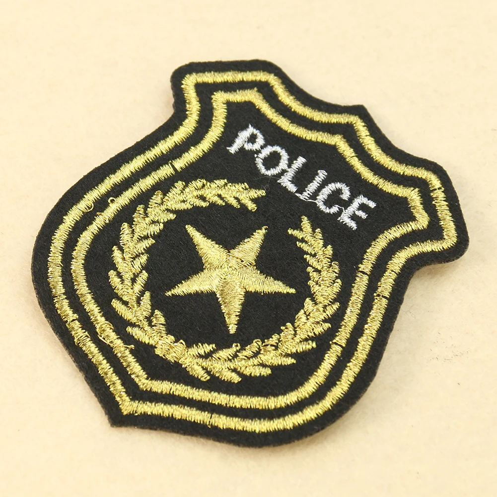 

2PCS Badge Patches Appliques Embroidered Cloth Stickers Clothes Vulnerability Allowance DIY Hand Sewing Fabric Accessories