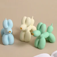 new home decor balloon dog statue resin figurines for interior nordic modern living room office aesthetic room decoration