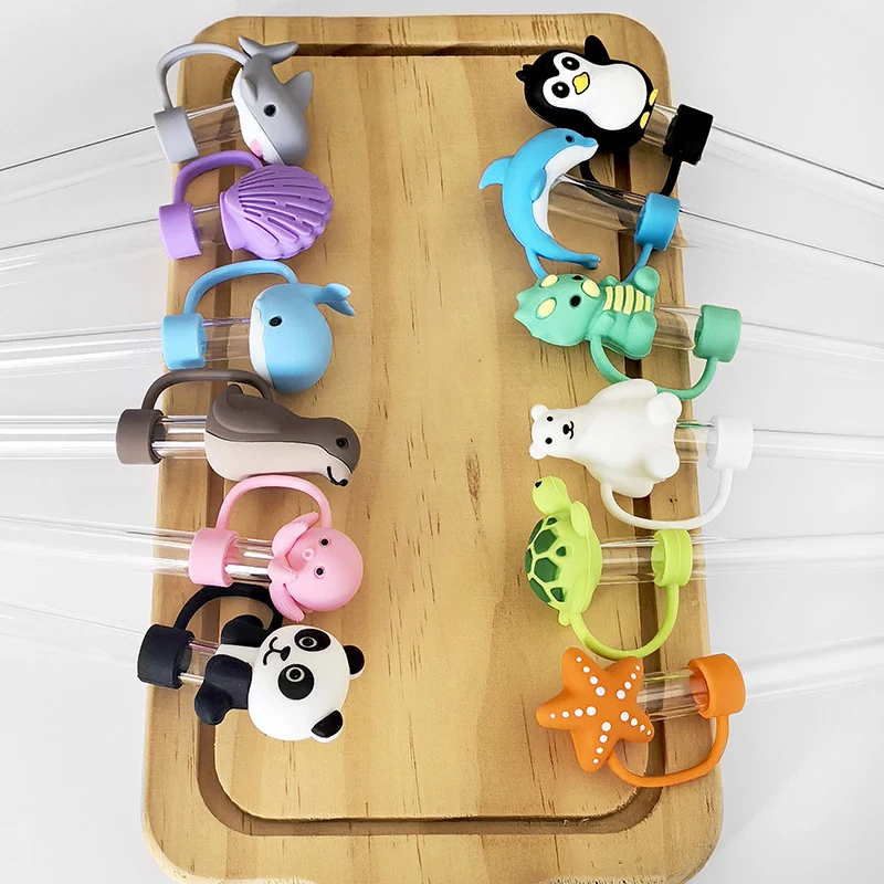 Колпачок для трубочек силиконовый многоразовый 10 мм