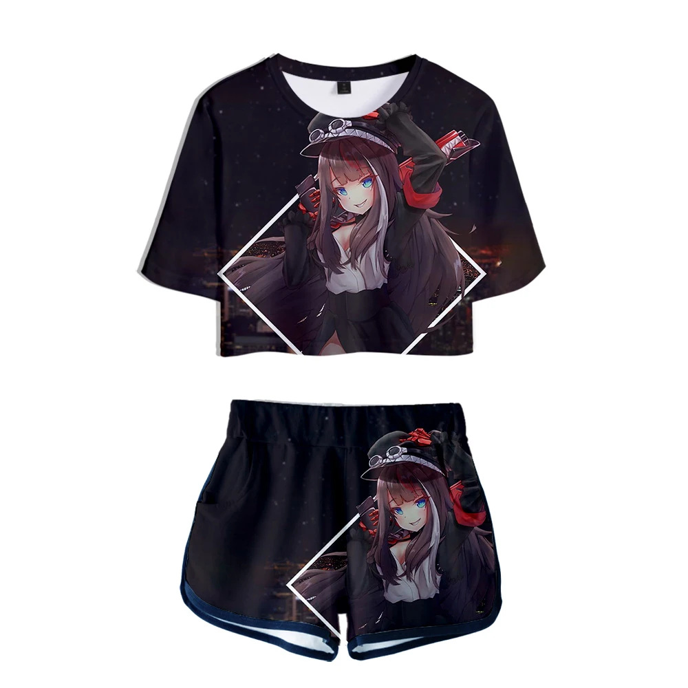 Женские комплекты из двух предметов повседневные летние костюмы для девочек