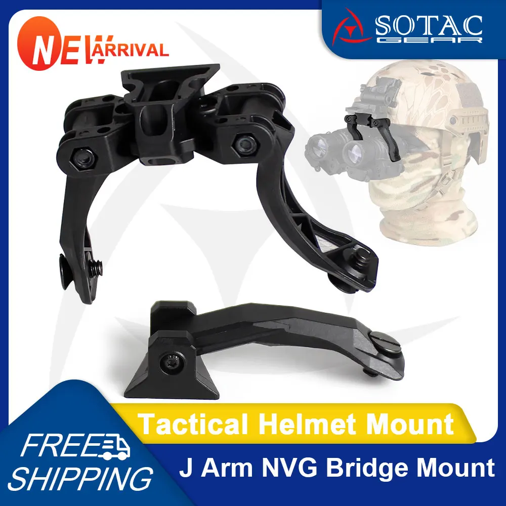 Тактическое крепление J Arm Bridge NVG для ночного видения PVS-14 L4G24 бинокулярный