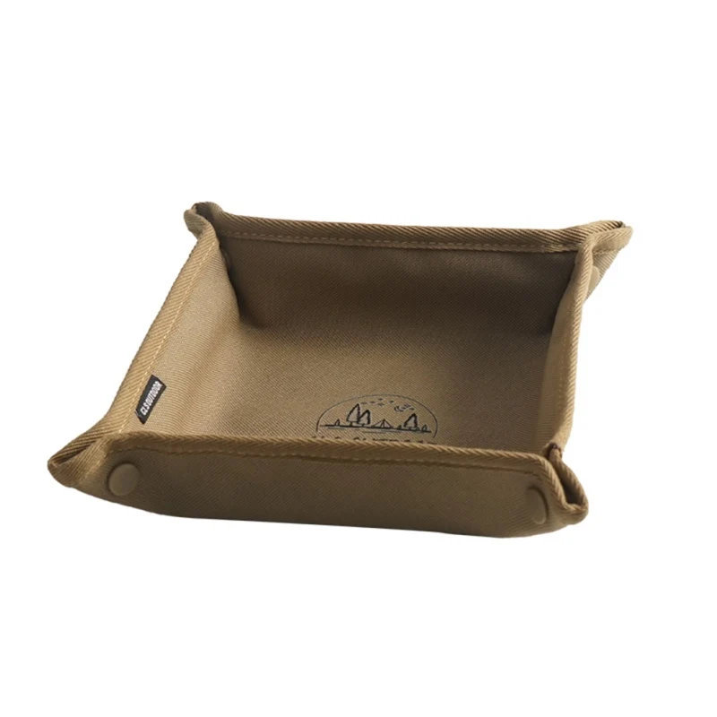 

Foldable Oxford Cloth Storage Box Waterproof Outdoor Camping Travel Hall Desktop Jewelry Sundries Organizer Tray